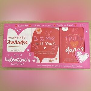 3 in 1 valentine’s game set